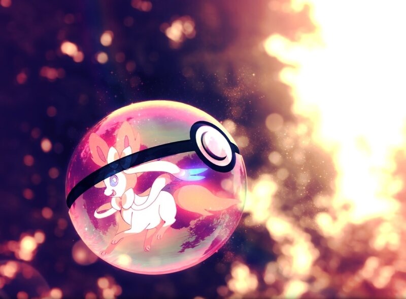 Sylveon in a Poké Ball