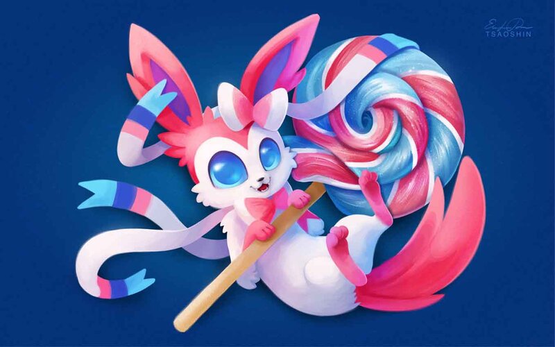 Sylveon with Lollipop