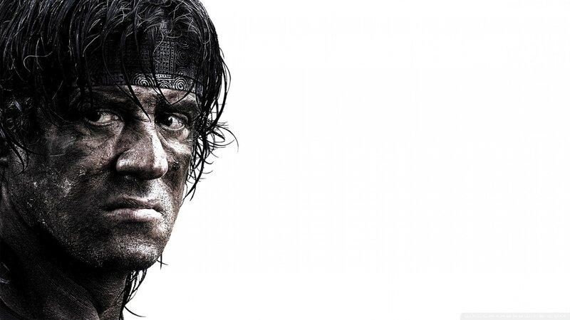 Sylvester Stallone as Rambo