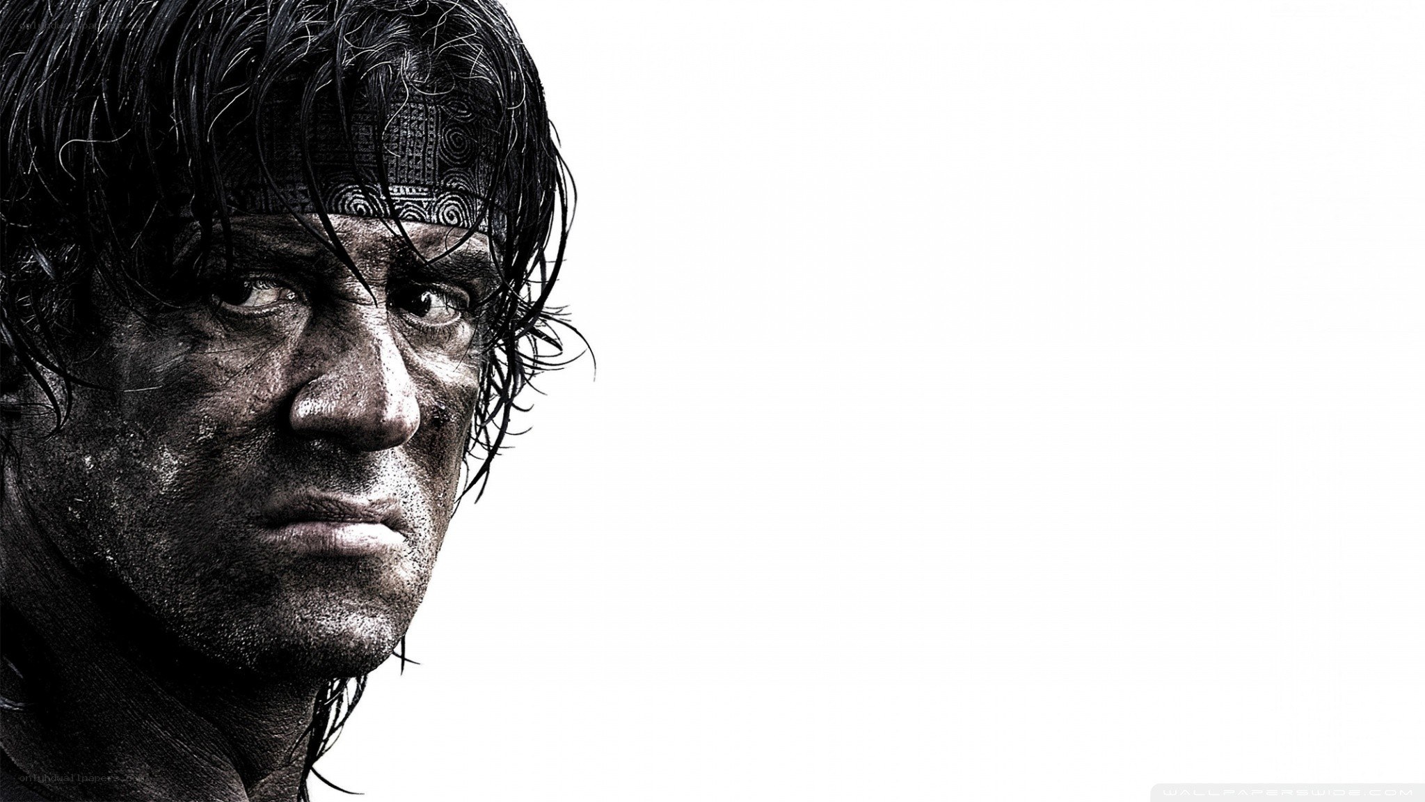 Sylvester Stallone as Rambo