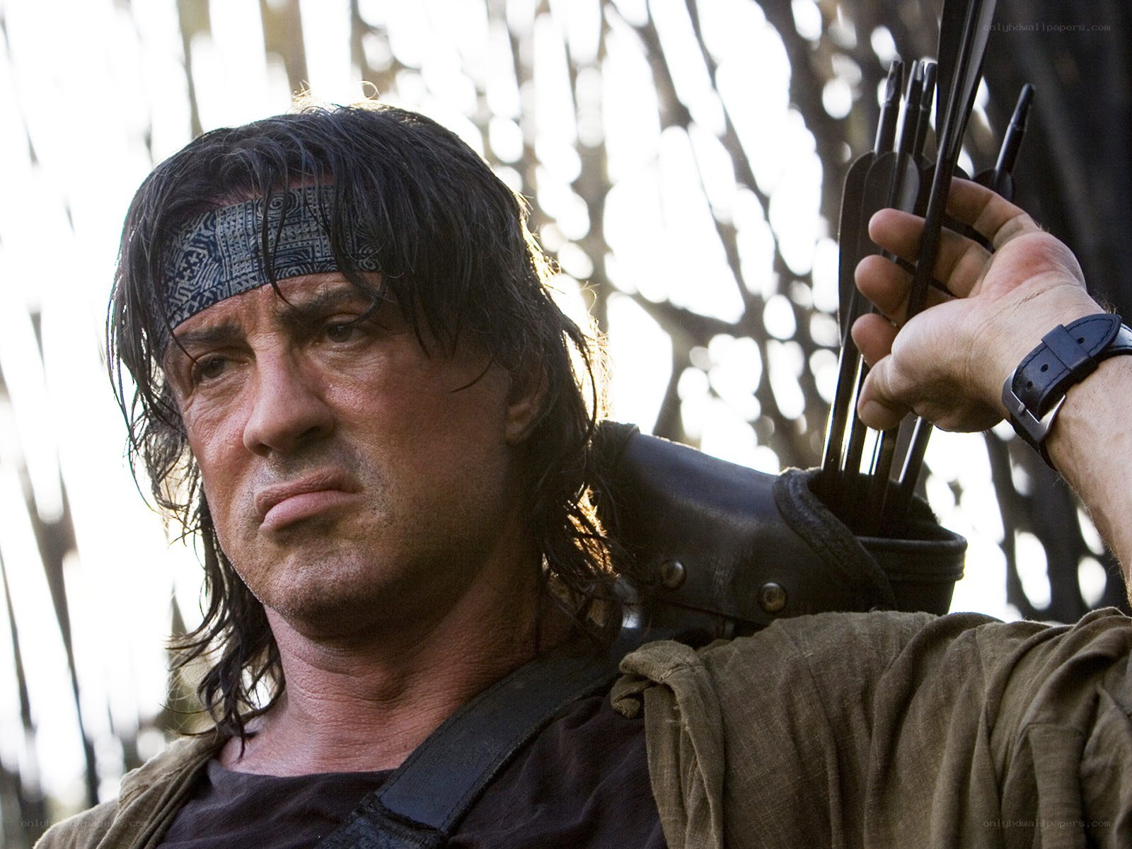 Sylvester Stallone as Rambo
