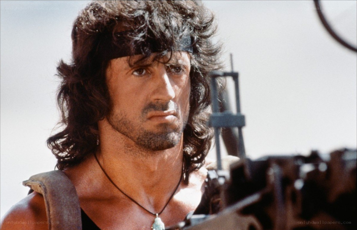 Sylvester Stallone as Rambo