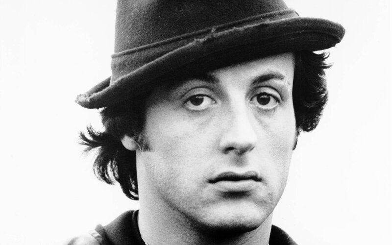 Sylvester Stallone in hat