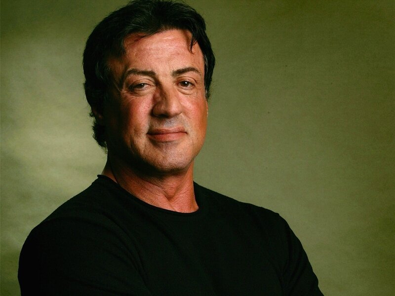 Sylvester Stallone portrait