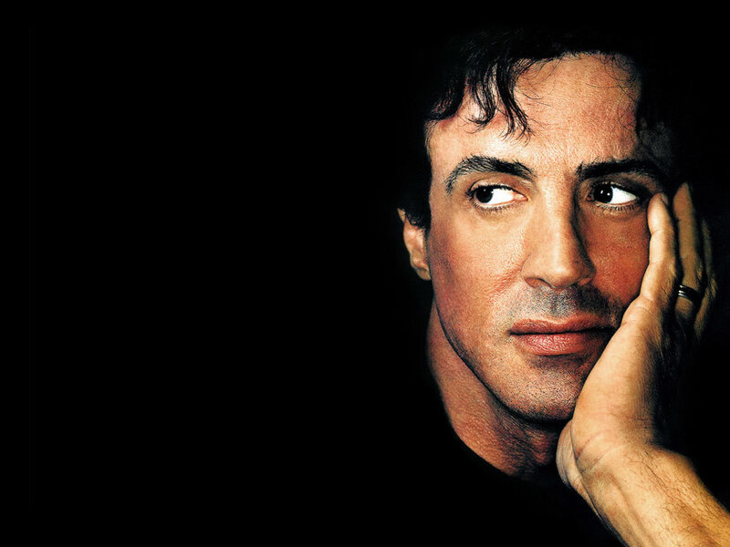 Sylvester Stallone portrait