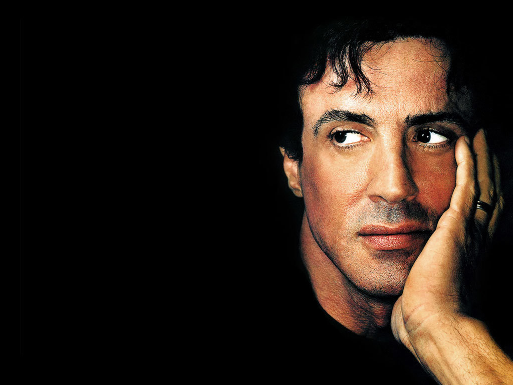 Sylvester Stallone portrait