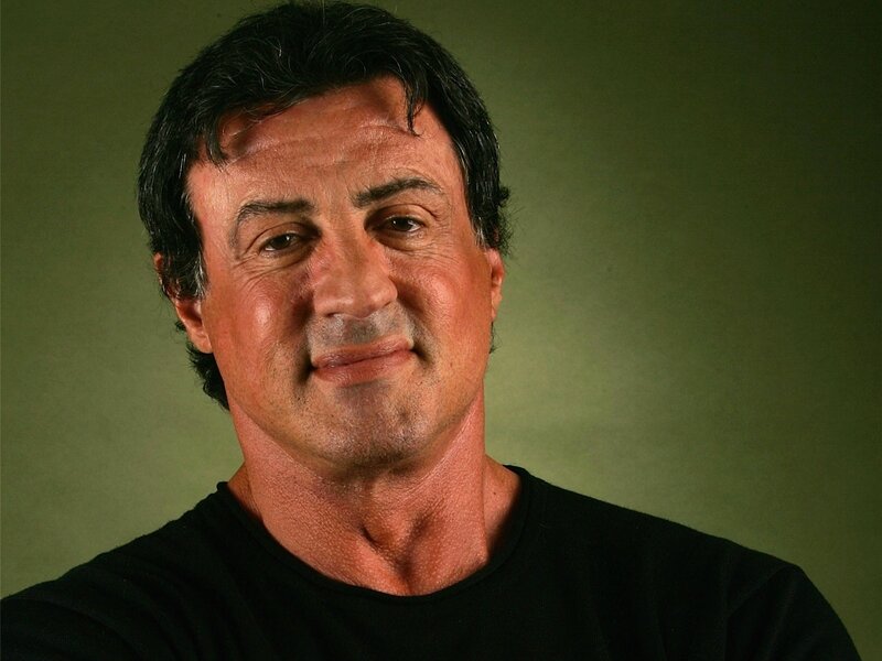 Sylvester Stallone portrait