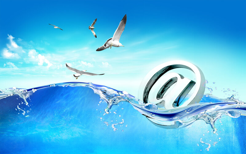 @ Symbol in Water — Blue, Serene