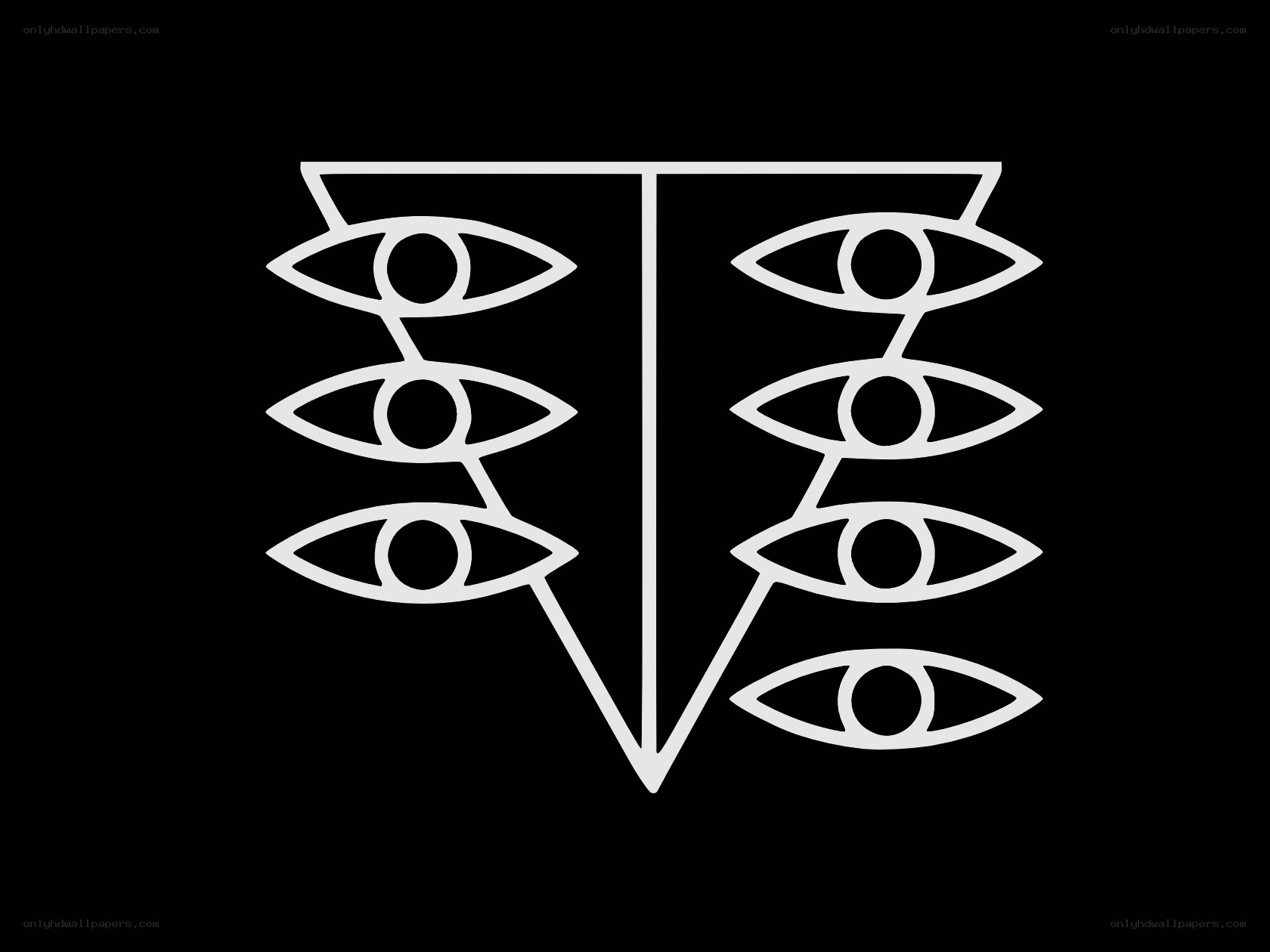 symbol with eyes design