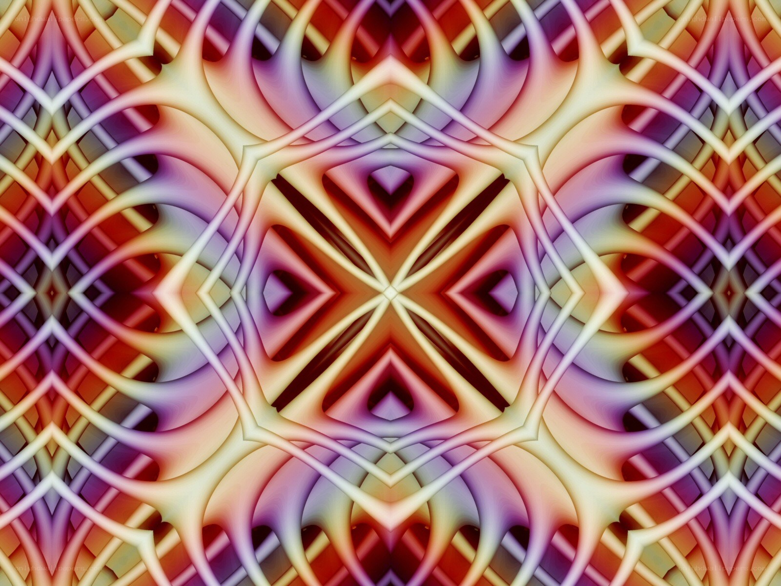 symmetrical abstract pattern