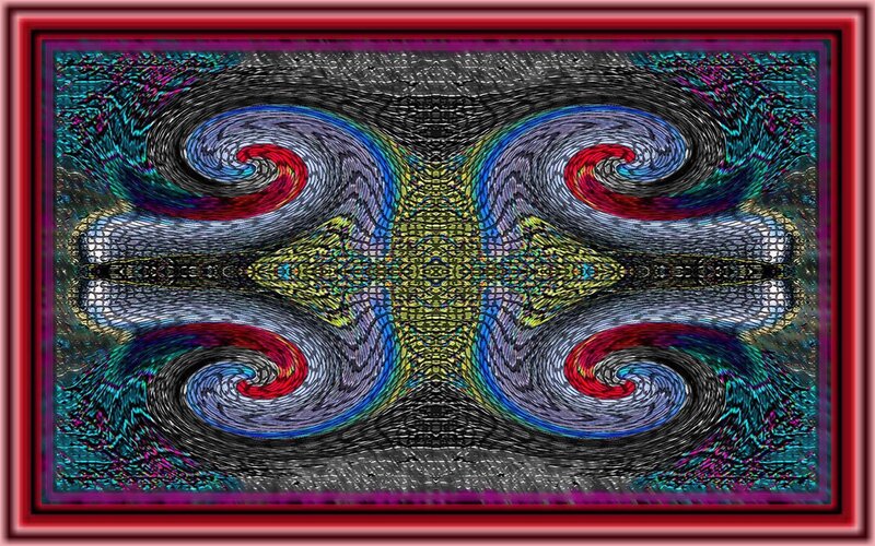 Symmetrical Abstract Swirls