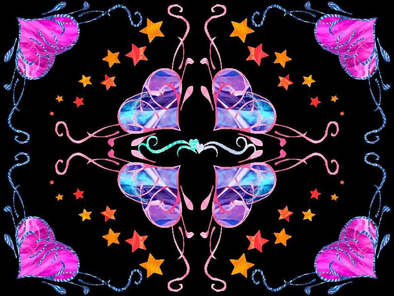 Symmetrical Butterfly Design
