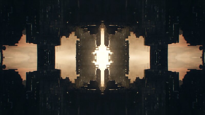 Symmetrical Cityscape