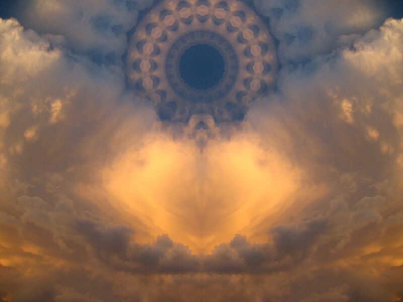 Symmetrical Cloud Formation
