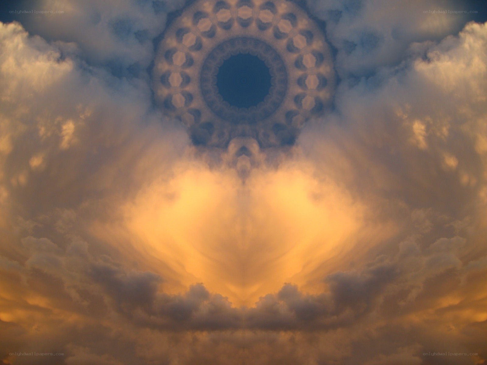 Symmetrical Cloud Formation