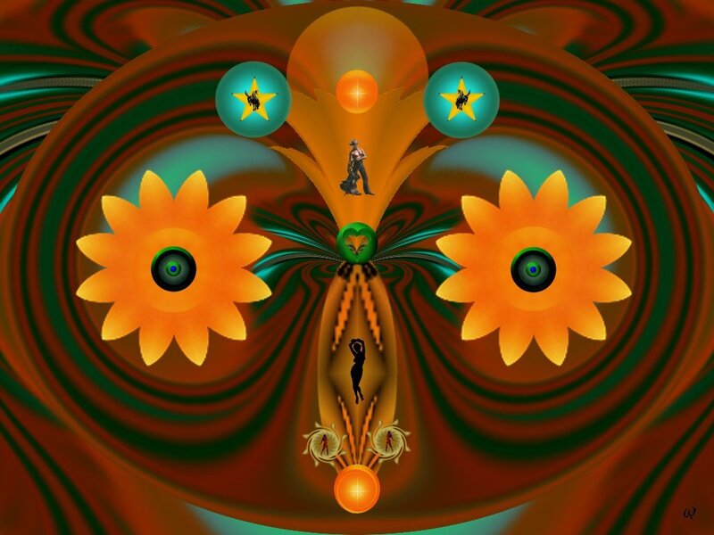 Symmetrical Digital Artwork