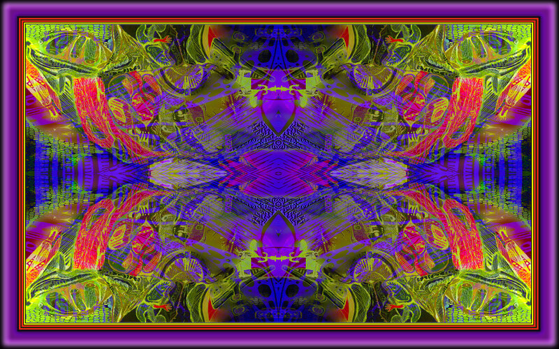 Symmetrical Digital Pattern