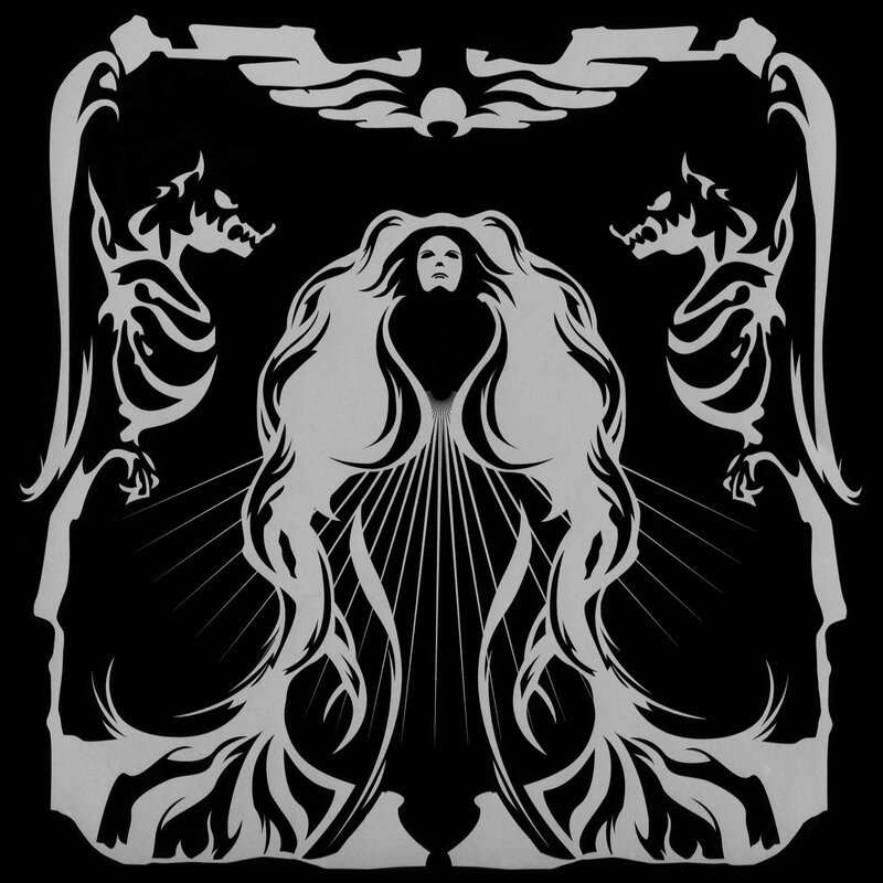 Symmetrical fantasy creature art