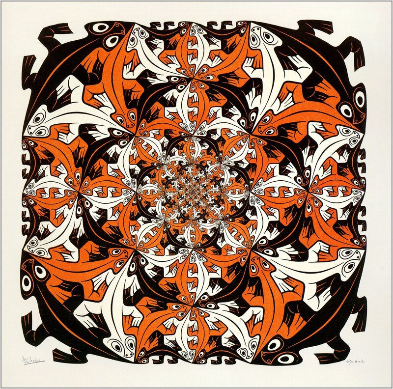 Symmetrical Fish Pattern