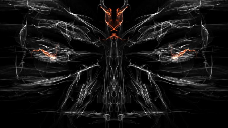 Symmetrical Flame Wings