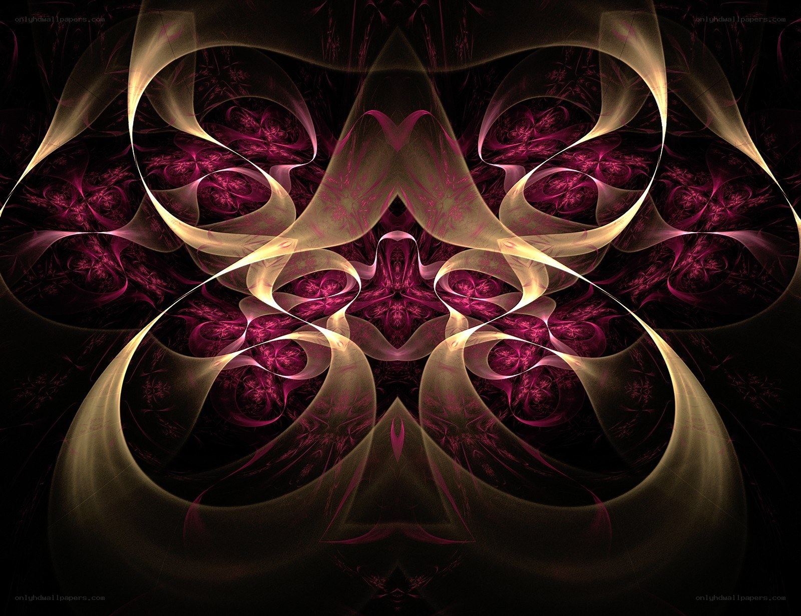 Symmetrical fractal art