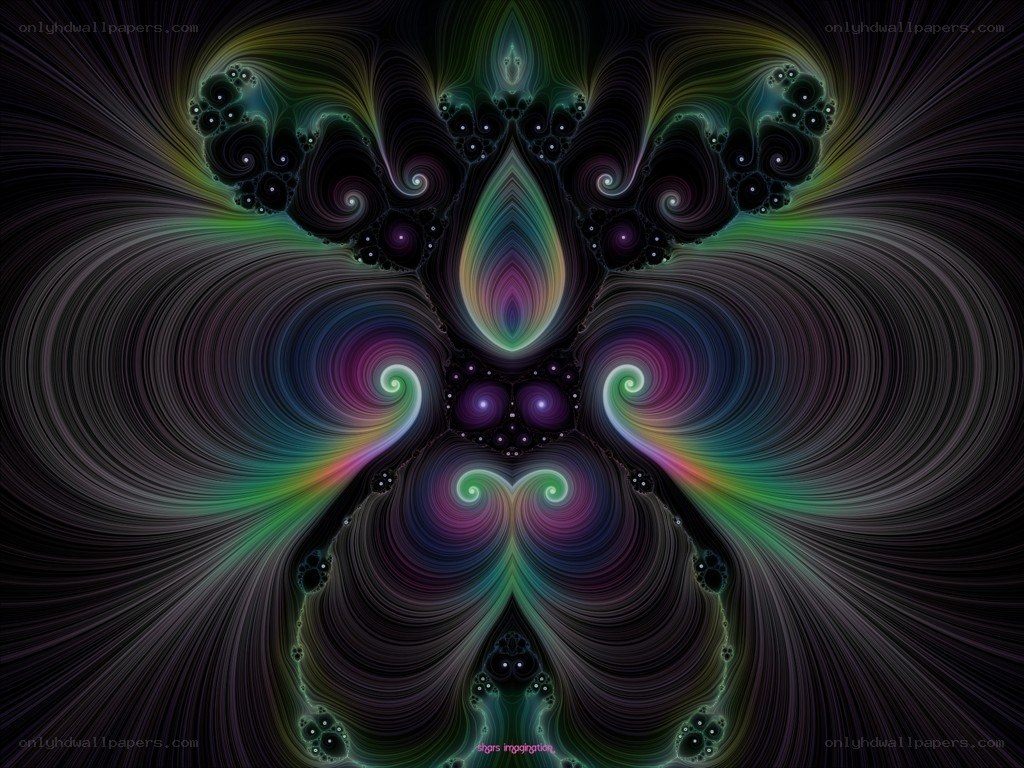 Symmetrical fractal art