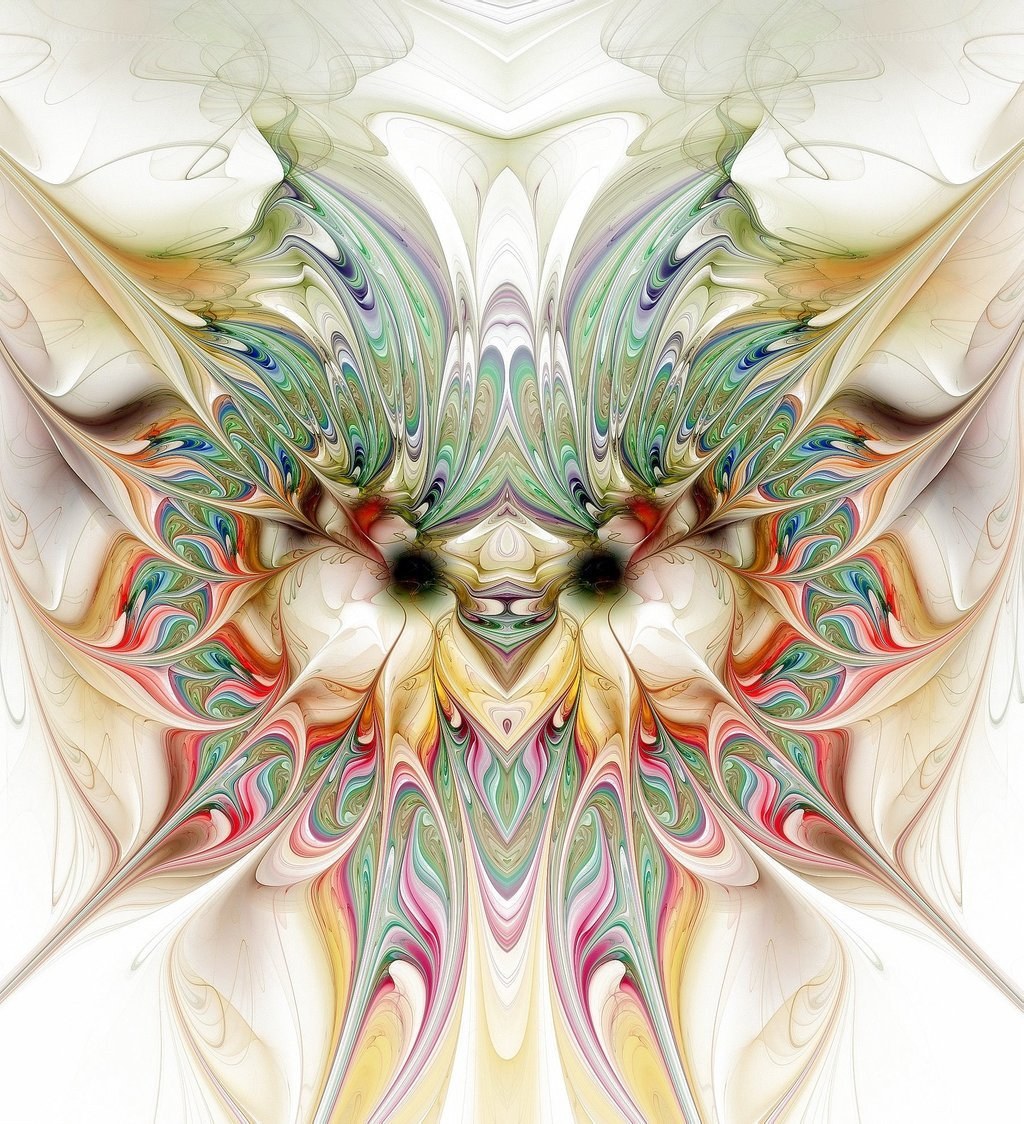 Symmetrical fractal art
