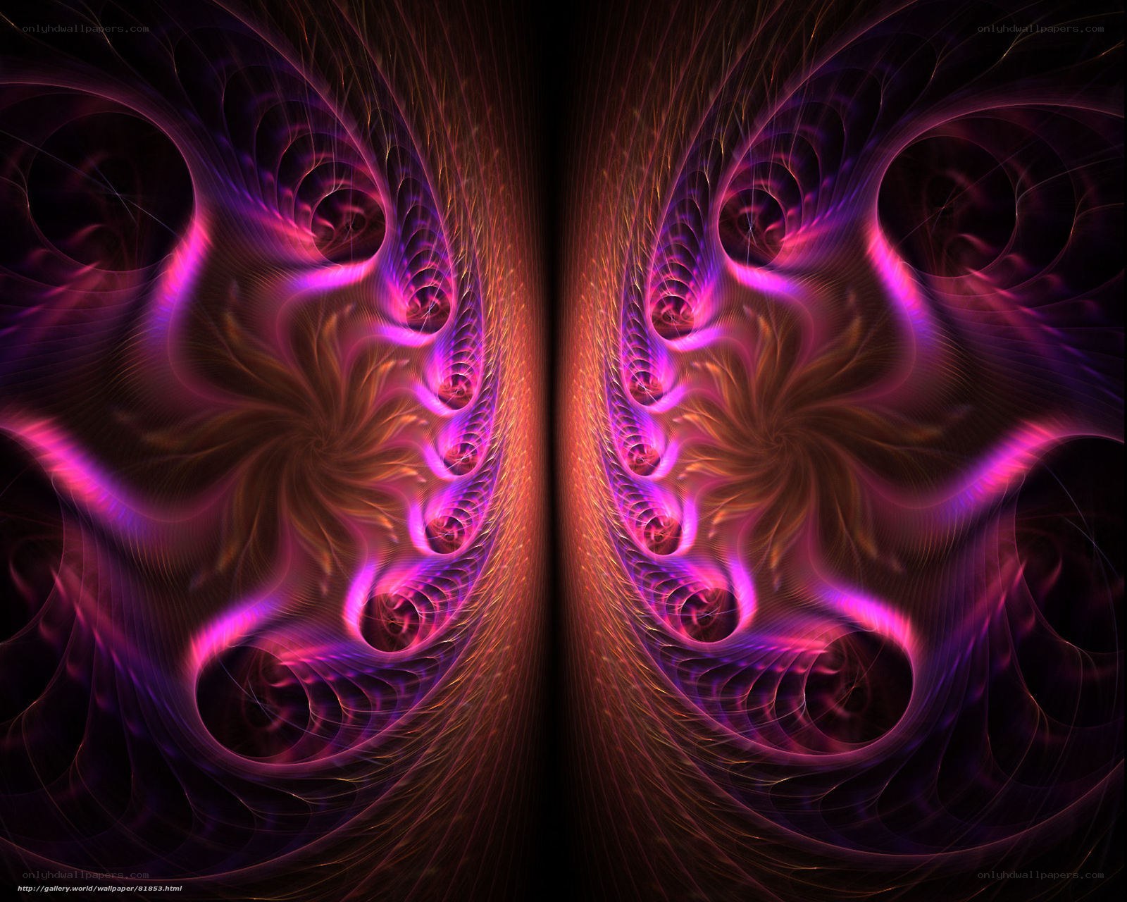 Symmetrical fractal art