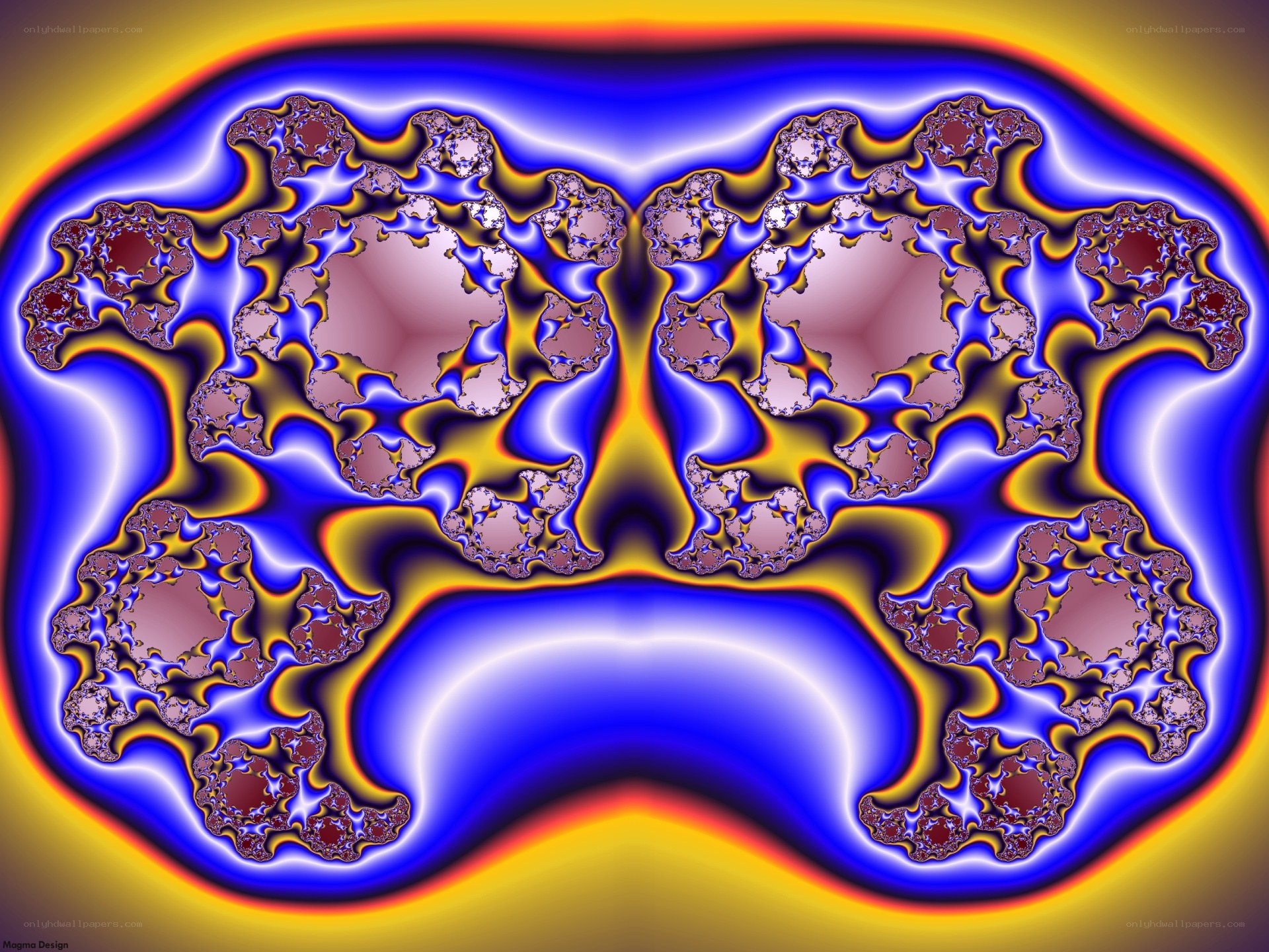 Symmetrical fractal design