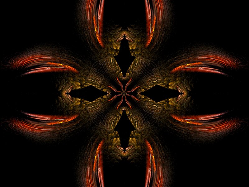 symmetrical fractal design