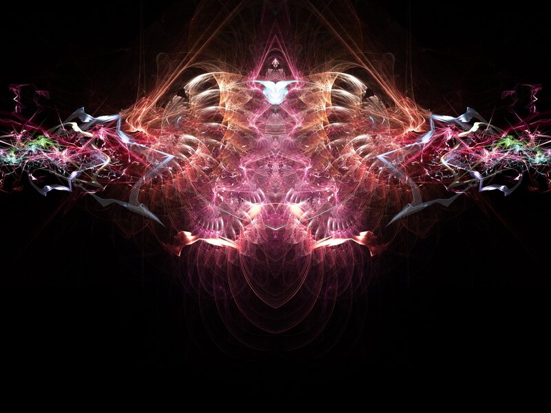 symmetrical fractal energy burst