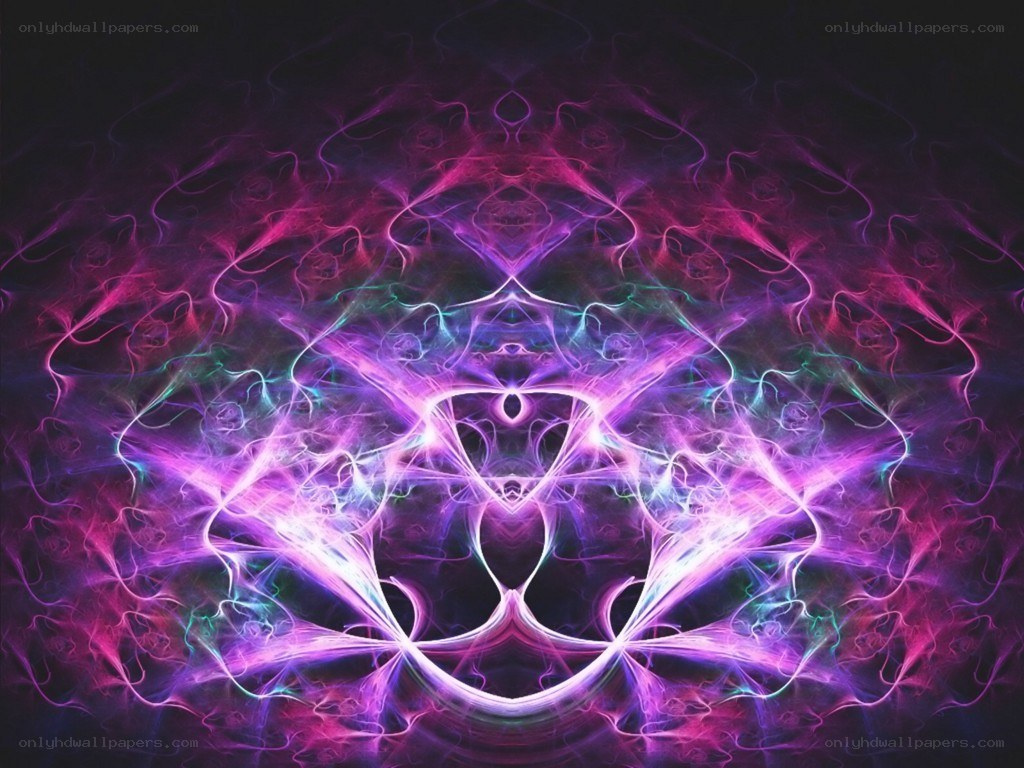 Symmetrical fractal energy pattern