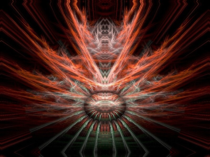 symmetrical fractal explosion