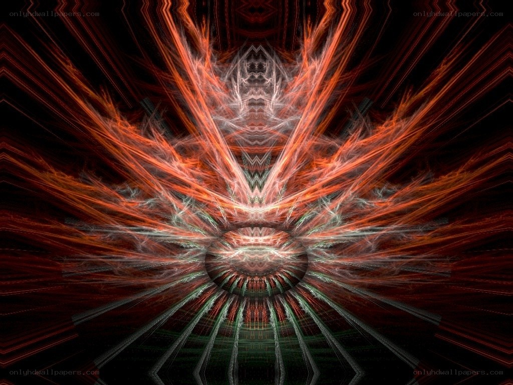 symmetrical fractal explosion