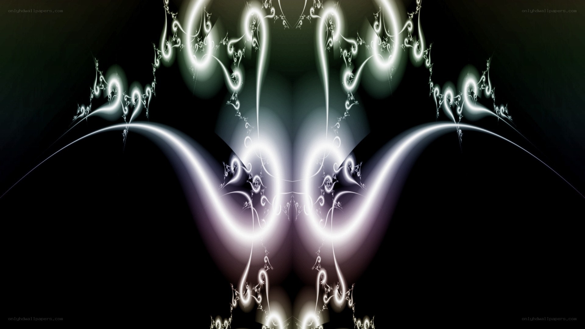 Symmetrical fractal light design
