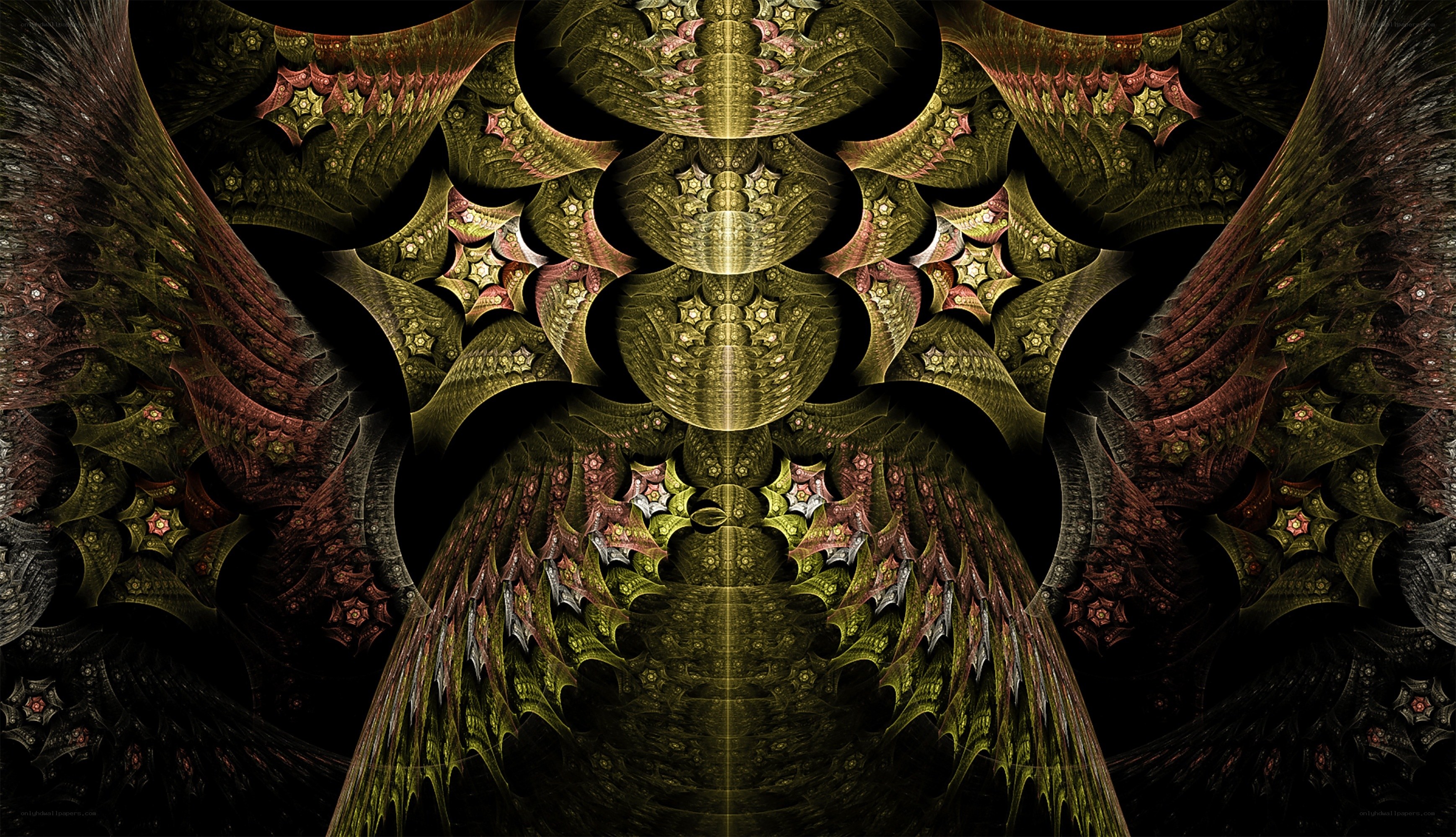 Symmetrical fractal pattern