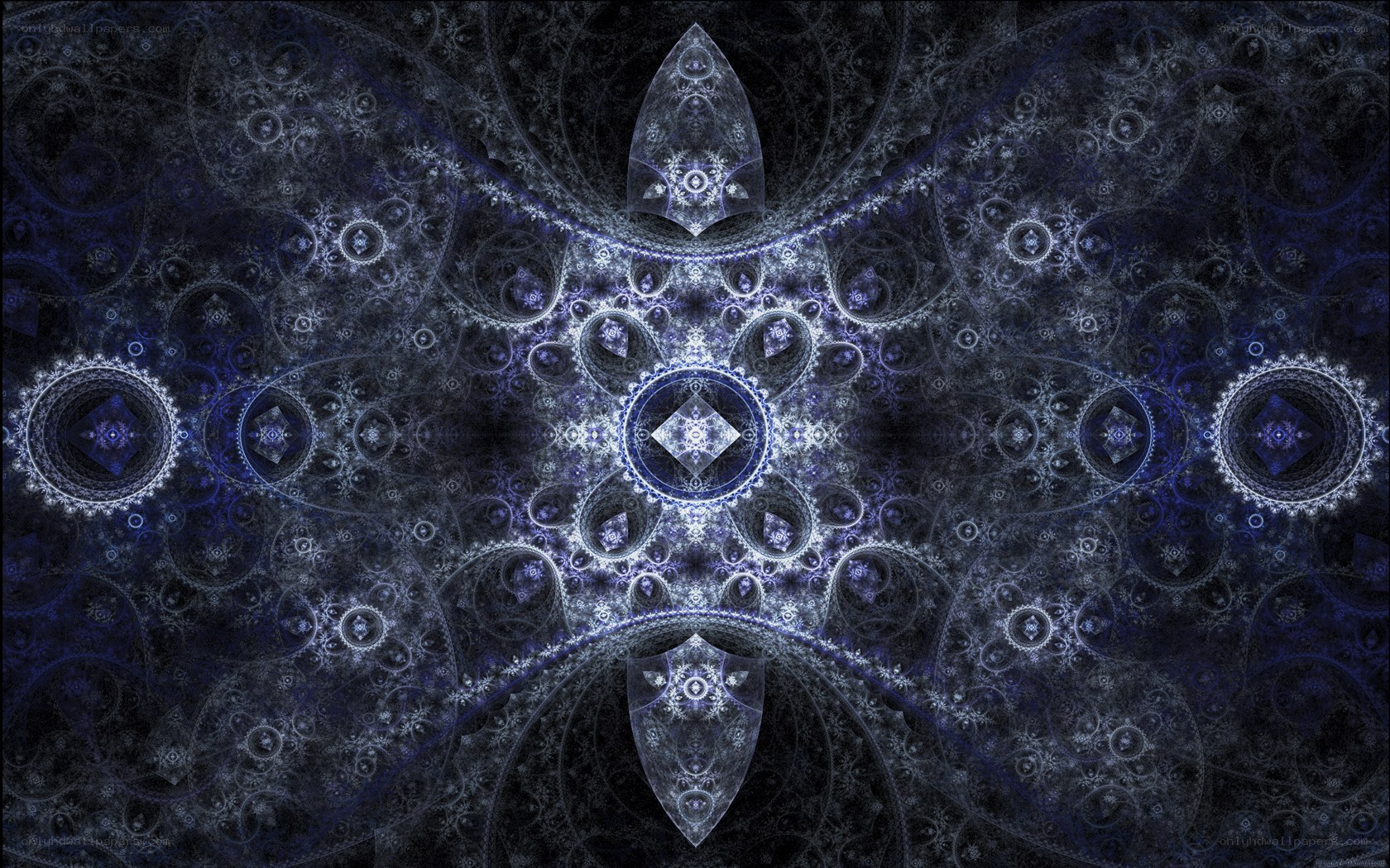 Symmetrical fractal pattern