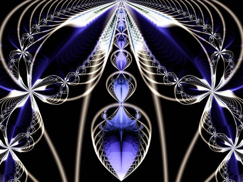 Symmetrical fractal pattern