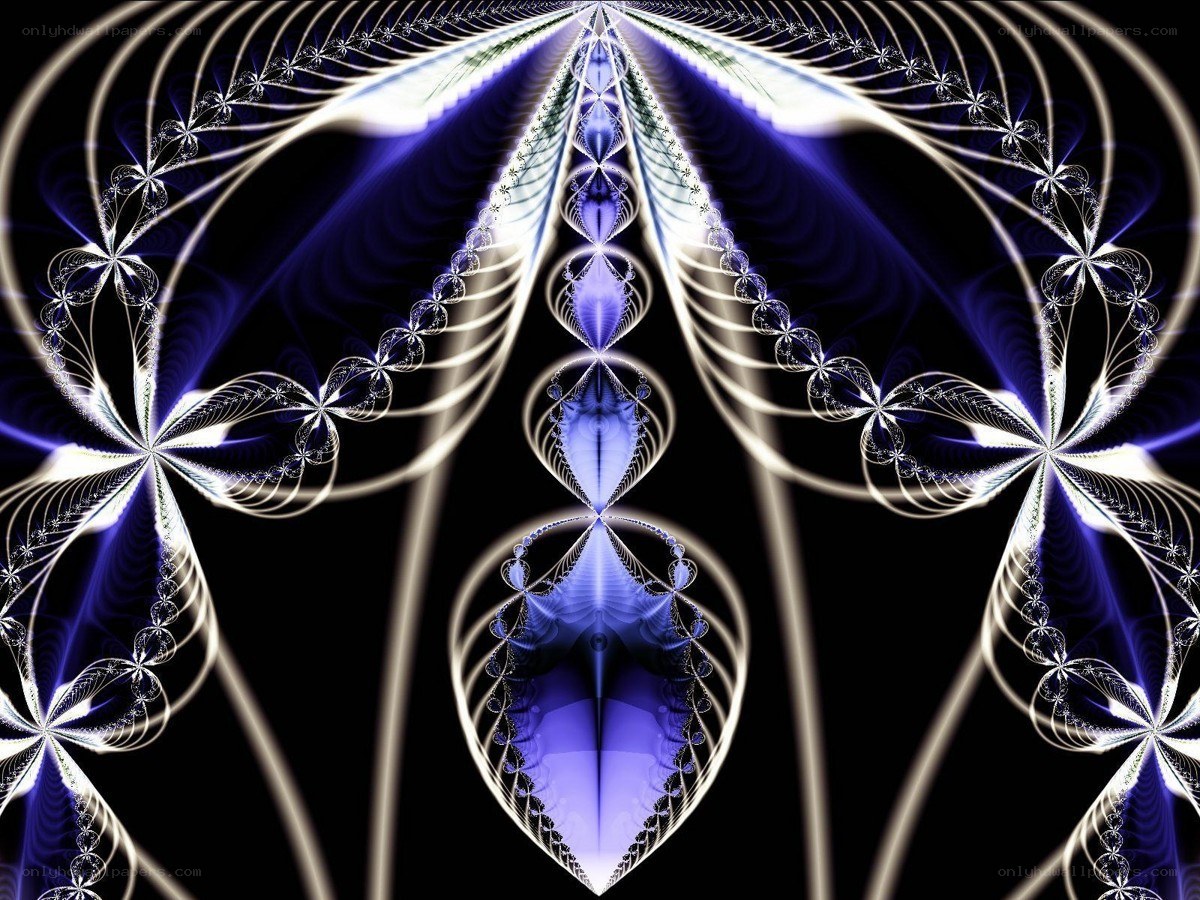Symmetrical fractal pattern