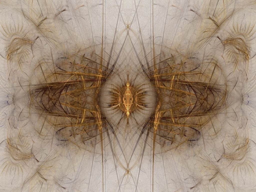 symmetrical fractal pattern