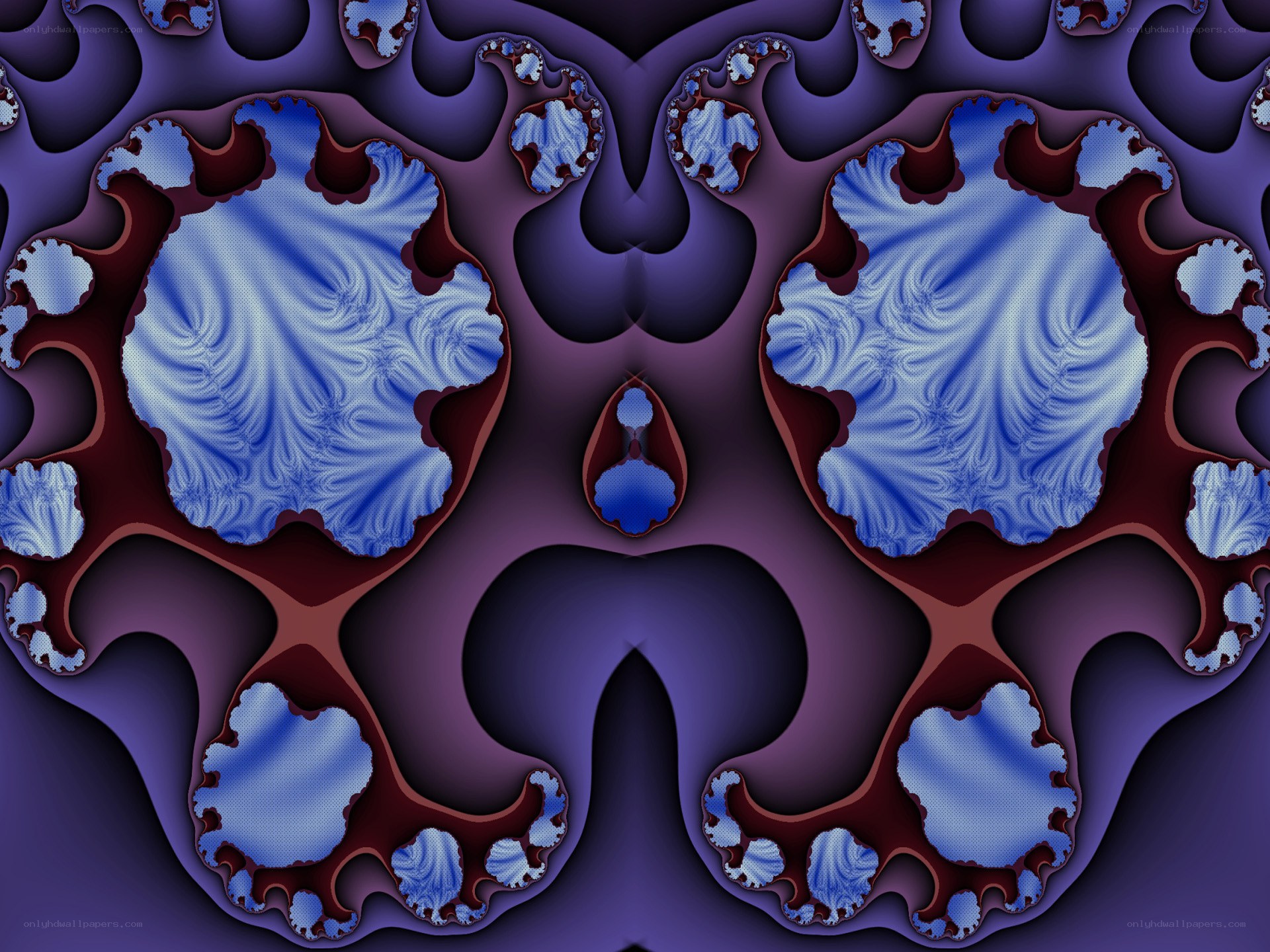 Symmetrical fractal pattern
