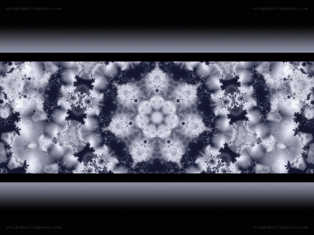 symmetrical fractal pattern