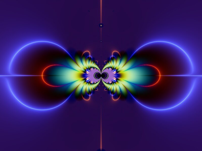 symmetrical fractal pattern