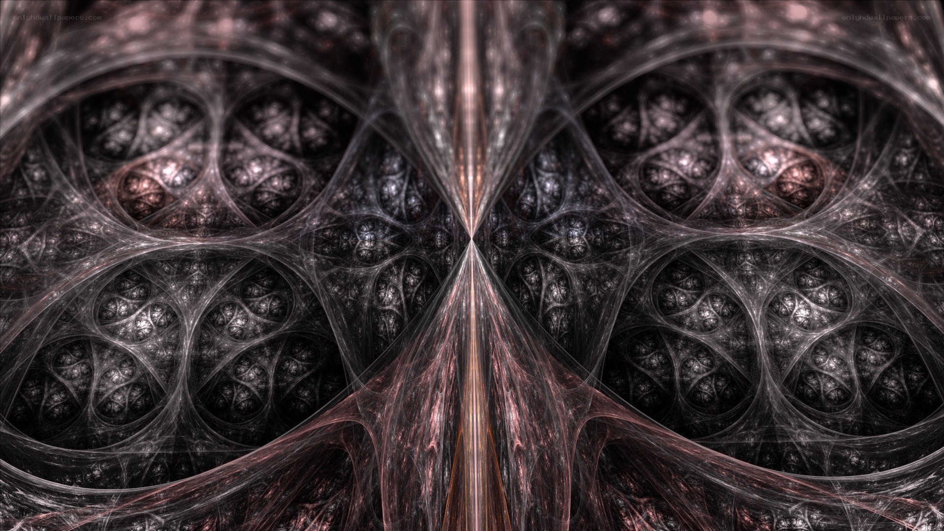 Symmetrical fractal pattern