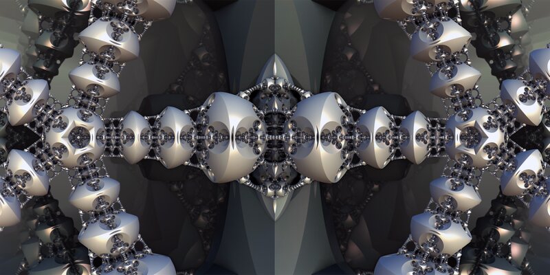 symmetrical fractal structure