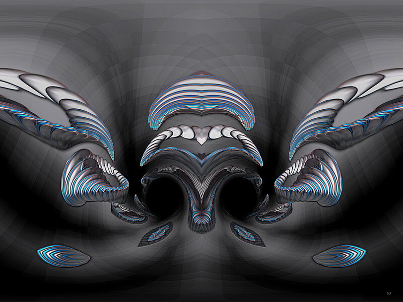 Symmetrical fractal tunnel