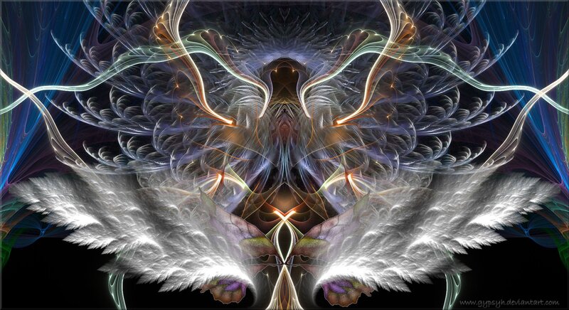Symmetrical fractal wings