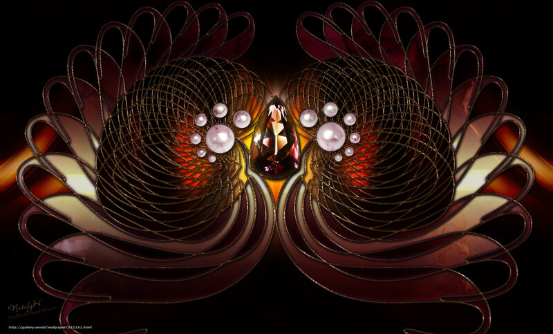 Symmetrical gemstone design