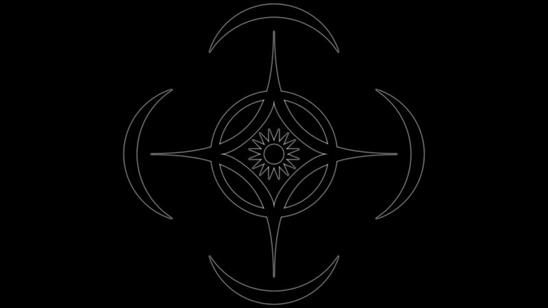 Symmetrical Geometric Symbol