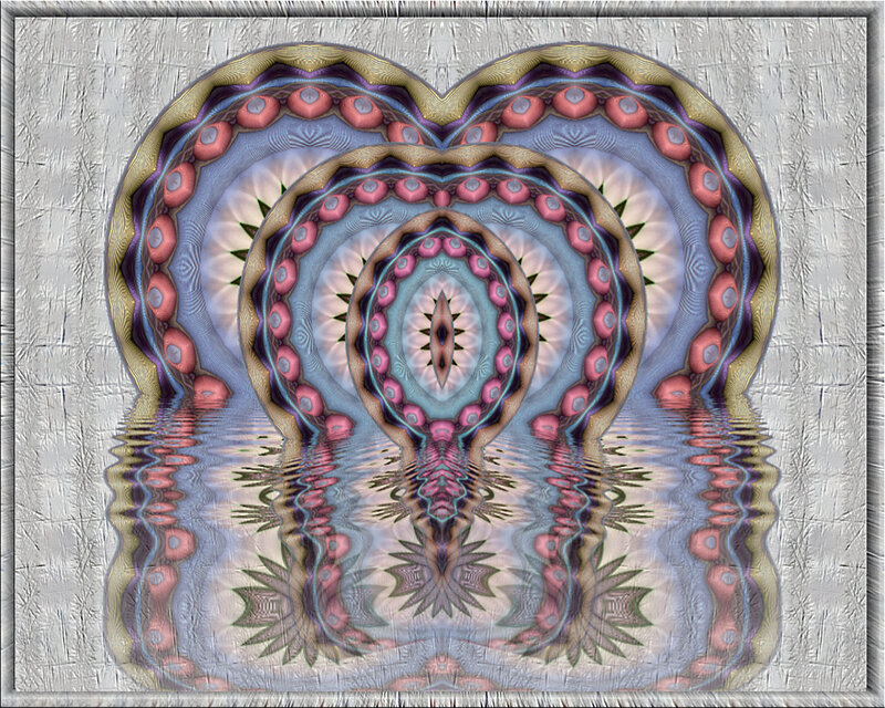 Symmetrical Heart Pattern